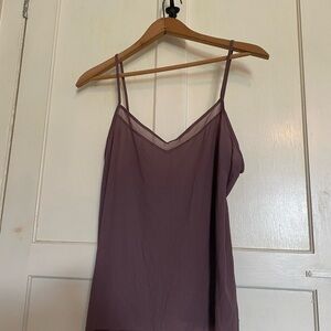 Lululemon Black Mesh Strappy Tank